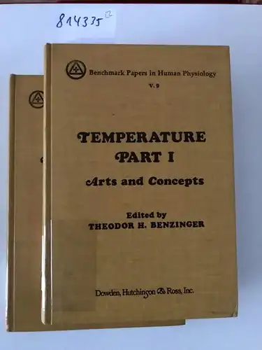 Benzinger, Theodor H: Temperature Part I and II. 