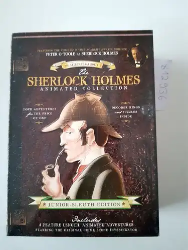 Junior-Sleuth Edition, four adventures for the price of one, The Sherlock Holmes Animated Collection