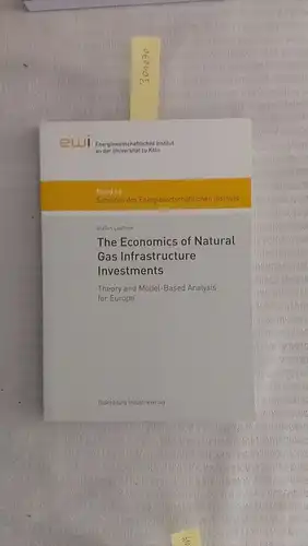 Lochner, Stefan: The economics of natural gas infrastructure investments : theory and model-based analysis for Europe. 