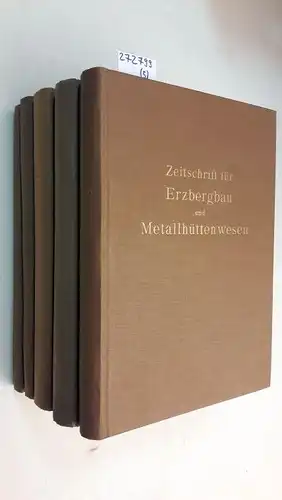 Riederer: Zeitschrift für Erzbergbau und Metallhüttenwesen
 Neue Folge von "Metall und Erz". 