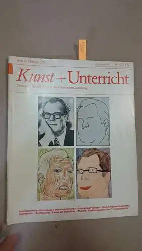 Friedrich Verlag: Kunst + Unterricht. Heft 33 / Oktober 1975
 Zeitschrift für alle Bereiche der ästhetischen Erziehung. 