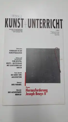 Friedrich Verlag: Kunst + Unterricht. Heft 166 / Oktober 1992 : Herausforderung Beuys II
 Zeitschrift für alle Bereiche der ästhetischen Erziehung. 