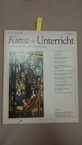 Friedrich Verlag: Kunst + Unterricht. Heft 3 / März 1969
 Zeitschrift für alle Bereiche der ästhetischen Erziehung. 