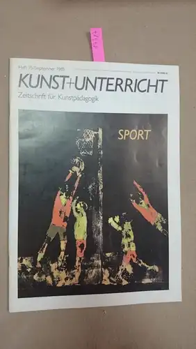 Klett Verlag: Kunst + Unterricht Heft 95 September 1985 (Broschiert). 