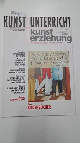 Friedrich Verlag: Kunst + Unterricht. Heft 155 / September 1991: Bilderbücher
 Zeitschrift für alle Bereiche der ästhetischen Erziehung. 