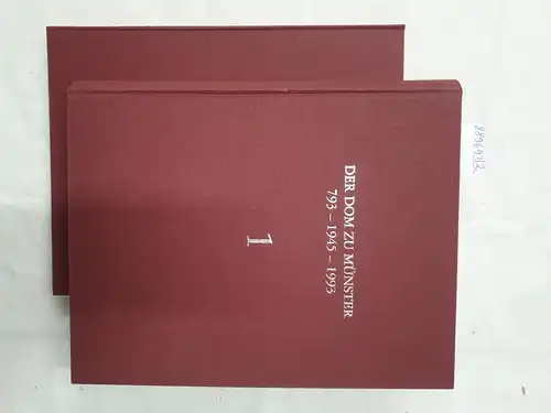 Lobedey, Uwe, Herbert Scholz und Sigrid Vestring-Buchholz: Der Dom zu Münster 793-1945-1993 : Band 1 : Der Bau : Textband und Tafelmappe (Pläne). 