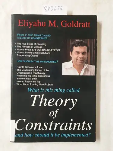 Goldratt, Eliyahu M: Theory of Constraints and How it Should be Implemented. 