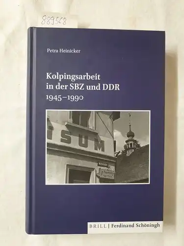 Heinicker, Petra: Kolpingsarbeit in der SBZ und DDR 1945-1990 (Veröffentlichungen der Kommission für Zeitgeschichte, Reihe B: Forschungen). 