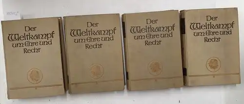 Schwarte, Max (Hrsg.): Der Weltkampf um Ehre und Recht: 4 Bände
 Die Erforschung des Krieges in seiner wahren Begebenheit, auf amtlichen Urkunden und Akten beruhend. 