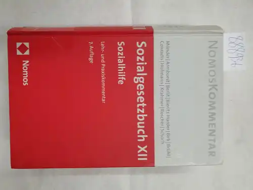 Münder, Johannes (Hrsg.): Sozialgesetzbuch XII: Sozialhilfe : Lehr- und Praxiskommentar. 