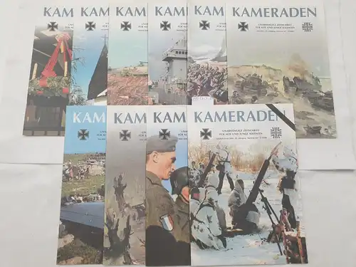 Arbeitsgemeinschaft für Kameradenwerke und Traditionsverbände: Kameraden. 52. Jahrgang 2004. Hier in 10 Heften komplett (Nr. 1 u. 2 und 7 u. 8 in einem Heft 
 (= Unabhängige Zeitschrift für Alte und Junge Soldaten, Heft 607-616). 