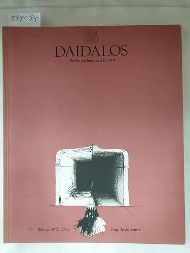 Meisenheimer, Wolfgang, Norbert Miller und Werner Oechslin (Hrsg.): Daidalos : Architektur Kunst Kultur : Nr. 14: 1984 : Bühnen-Architektur / Stage Architecture 
 (Text in Deutsch und Englisch). 