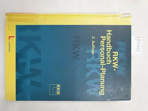 Luchterhand: RKW-Handbuch Personalplanung. 