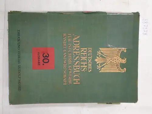 Druck und Verlag Rudolf Mosse (Hrsg.): Deutsches Reichs-Adressbuch für Industrie, Gewerbe, Handel, Landwirtschaft 1932 (Band IV) 
 Adressband: Berlin, Brandenburg, Mecklenburg, Pommern, Grenzmark, Schlesien, Danzig, Ostpreussen. 