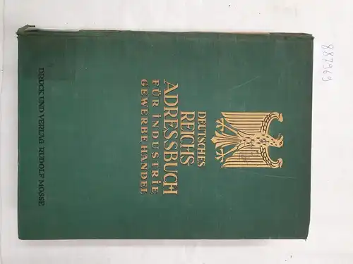 Druck und Verlag Rudolf Mosse (Hrsg.): Deutsches Reichs-Adressbuch für Industrie, Gewerbe, Handel 1933 (Band IV) 
 Adressband: Berlin, Brandenburg, Mecklenburg, Pommern, Grenzmark Schlesien, Danzig, Ostpreussen. 