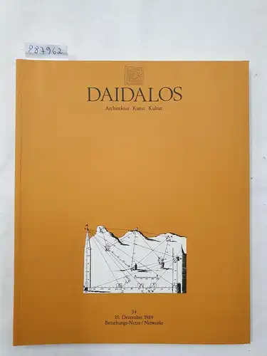 Auer, Gerhard, Ulrich Conrads und Günther Feuerstein (Hrsg.): Daidalos : Architektur Kunst Kultur : Nr. 34 : 1989 : Beziehungs-Netze / Networks 
 (Text in Deutsch und Englisch). 