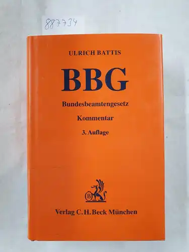 Battis, Ulrich: Bundesbeamtengesetz. 