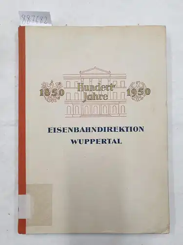 Eisenbahndirektion Wuppertal (Hrsg.): Hundert Jahre Eisenbahndirektion Wuppertal 
 Beginn und Entwicklung staatlicher Eisenbahnverwaltung in Nordwestdeutschland. 