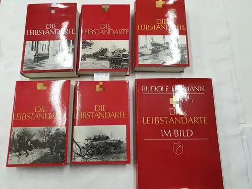 Lehmann, Rudolf: Die Leibstandarte : Band I - IV/2 : mit Bildband : 6 Bände : (Gebundene Originalausgabe). 