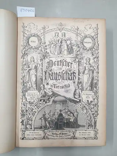 Verlag Friedrich Pustet (Hrsg.) und Karl May: Deutscher Hausschatz in Wort und Bild : 11. Jahrgang : No. 1-52 : Oktober 1884 bis Oktober 1885 
 mit: Karl May : Giölgeda padishanün (Reise-Erinnerungen aus dem Türkenreiche). 