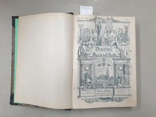 Verlag Friedrich Pustet (Hrsg.): Deutscher Hausschatz in Wort und Bild : 26. Jahrgang : No. 1-52 : Oktober 1899 bis Oktober 1900. 