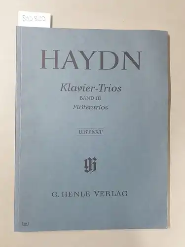 Flötentrios,, Klavier - Trios