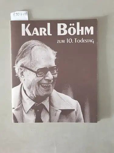 Musikschule Vaterstetten: Karl Böhm zum 10. Todestag. 