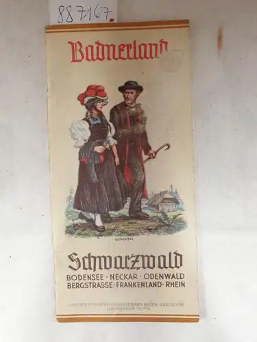 Landesfremdenverkehrsverband Baden-Karlsruhe  (Hrsg.): Reiseführer Badnerland, Deutschland, Schwarzwald, (Bodensee, Neckar, Odenwald, Bergstrasse, Frankenland, Rhein). 