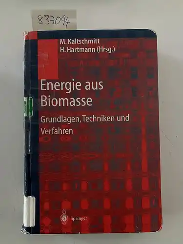 Kaltschmitt, Martin, Hans Hartmann und Hermann Hofbauer: Energie aus Biomasse: Grundlagen, Techniken und Verfahren. 