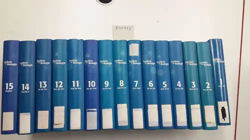 Spektrum Akademischer Verlag: Lexikon der Biologie in fünfzehn Bänden. 