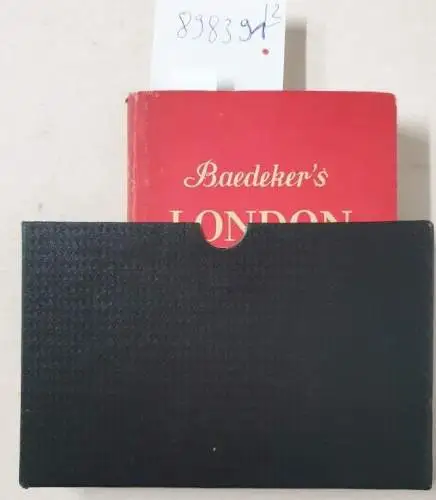 Baedeker, Karl and Milestone Hotel London (Hrsg.): Historischer Original-Stadtplan gegeben vom legendären Milestone Hotel in London und historischer Reiseführer Baedeker's London : (London and its environs : Handbook for travellers). 