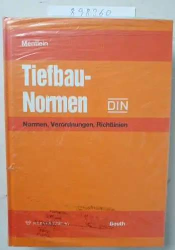 Mentlein, Horst: Tiefbaunormen. 