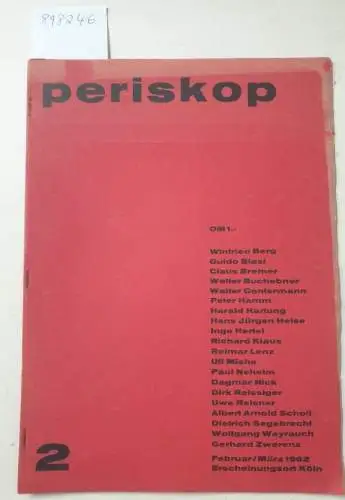 Hake, Wolfgang (Hrsg.): Periskop : Literarische Zeitschrift : No. 2. 