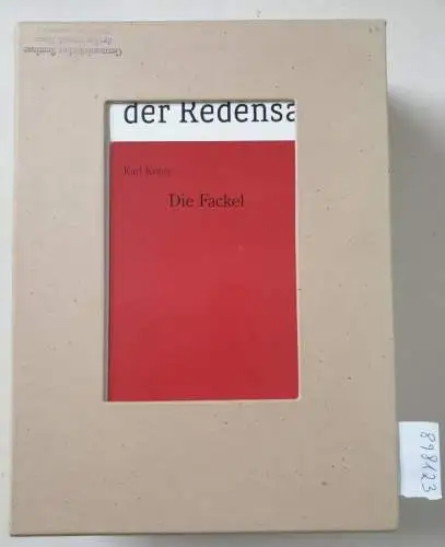 Kraus, Karl und Werner Wenzig (Hrsg.): Wörterbuch der Redensarten : zu Karl Kraus : Die Fackel. 