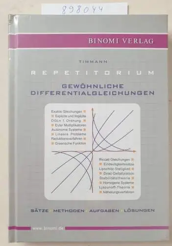 Steffen, Timmann: Repetitorium Gewöhnliche Differentialgleichungen. 