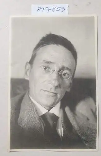 Hesse, Hermann: Porträt-Fotografie (Reproduktion). 