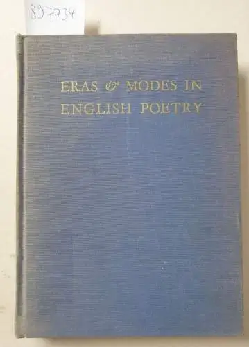 Miles, Josephine: Eras and Modes in English Poetry. 