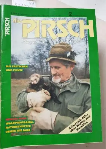 Die Pirsch - Magazin für Jagd - Wild - Natur: Die Pirsch : bis auf Heft 1 kompletter 44. Jahrgang 1992 : Heft 2 - 26 : (sehr gute Exemplare). 