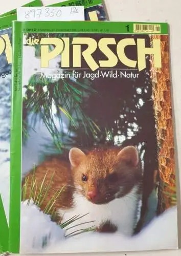 Die Pirsch - Magazin für Jagd - Wild - Natur: Die Pirsch : kompletter Jahrgang 1996 : Heft 1 - 26. 