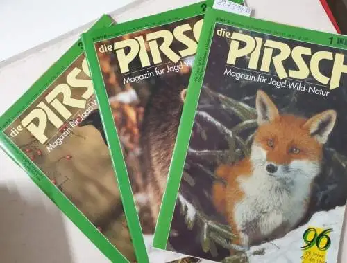 Die Pirsch - Magazin für Jagd - Wild - Natur: Die Pirsch : Kompletter Jahrgang 1995 : Heft 1 - 26 : in 26 Heften : (gut bis sehr gute Exemplare). 