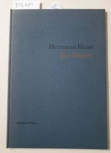 Hesse, Hermann: Der Dichter. 