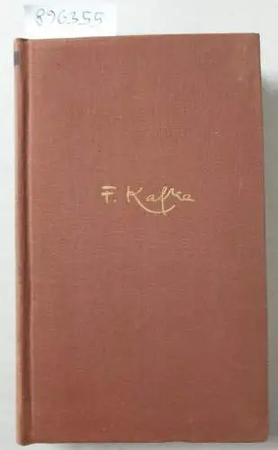 Brod, Max: Franz Kafka : Eine Biographie (Erinnerungen und Dokumente). 