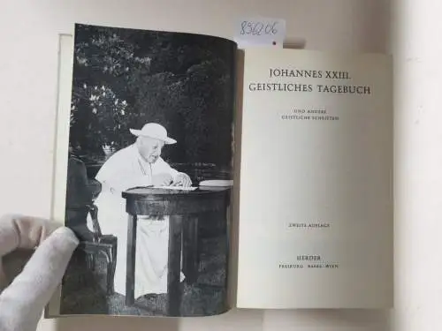 Herder-Bücherei: Johannes XXIII. Geistliches Tagebuch und andere geistliche Schriften. 