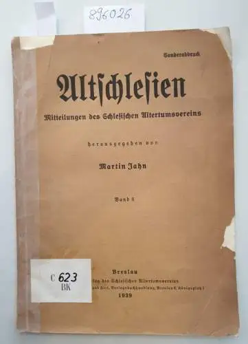 Jahn, Martin und Fritz Fremersdorf: Zur Zeitstellung und zur Herkunft der Millefiori-Gläser aus den wandalischen Fürstengräbern von Sacrau bei Breslau : (Altschlesien - Mitteilungen des Schlesischen Altertumsvereins Band 8) : Sonderdruck. 