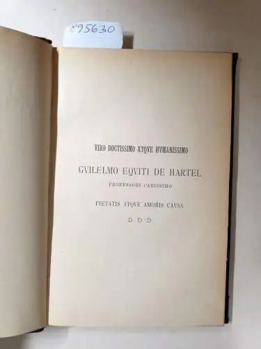 Academia Scientiarum Austriaca (Hrsg.): Corpus Scriptorum Ecclesiasticorum Latinorum : Vol. XXXI : Sancti Eucherii Lugdunensis : Pars I 
 Formulae Spiritalis Intellegentiae, Instructionem Libri Duo u.a. : (Hrsg. Carl Wotke). 