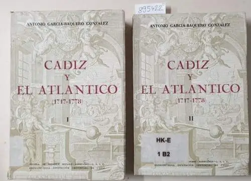 Gonzalez, Antonio Garcia Baquero: Cadiz y el atlantico (1717-1778),  Band I. und II
 El comercio colonial espanol bajo el monopolio gaditano. 