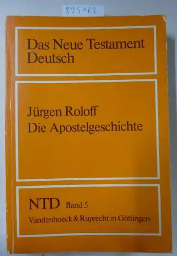 Jürgen, Roloff: Die Apostelgeschichte. 