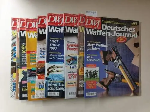 Schinmeyer, Klaus, Emil Schwend und Gerhard Wirnsberger (Hrsg.): DWJ : Deutsches Waffen-Journal : 33. Jahrgang : 1997 : Heft 1-12 : Komplett. 
