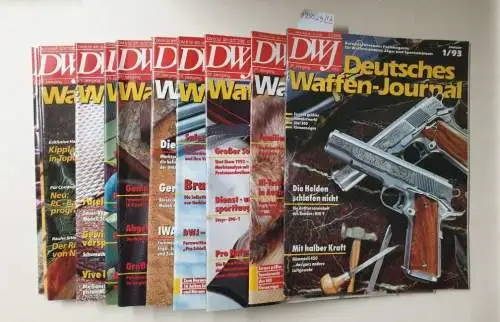 Schinmeyer, Klaus, Emil Schwend und Gerhard Wirnsberger (Hrsg.): DWJ : Deutsches Waffen-Journal : 29. Jahrgang : 1993 : Heft 1-12 : Komplett. 