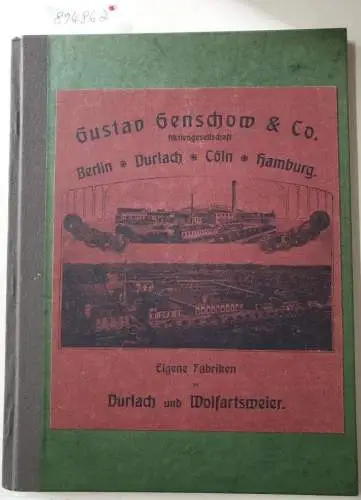 Gustav Genschow & Co. Aktiengesellschaft: Fabriken und Grosshandlung in Munitionen, Waffen und Jagdgeräten : 1909-1910. 